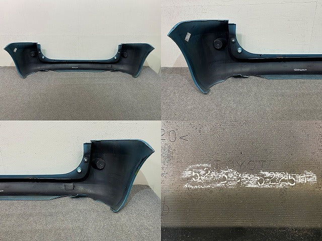 シエンタ NCP81G/NCP85G 純正 リア バンパー Rバンパー 52159-52250 アクアマイカメタリック 774 トヨタ(150568)