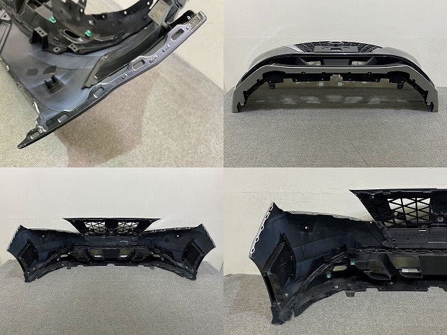 ノート/NOTE E13/SNE13 純正 前期 フロント バンパー スポイラーグリル付 Fバンパー 62022 6XJ0H ダークメタルグレー KAD 日産(150571)