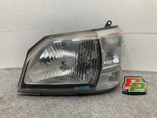 ハイゼット トラック S500P/S510P 純正 後期 左 ヘッドライト/ランプ ハロゲン レベライザー 刻印L LH STANLEY W4564 ダイハツ(150579)