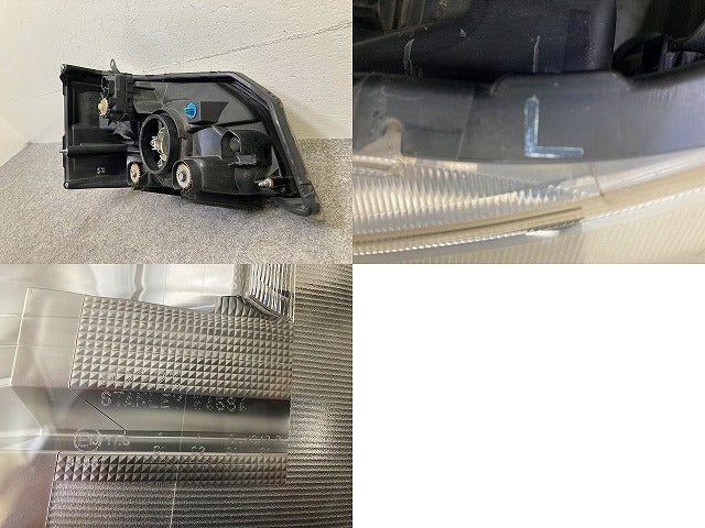 ハイゼット トラック S500P/S510P 純正 後期 左 ヘッドライト/ランプ ハロゲン レベライザー 刻印L LH STANLEY W4564 ダイハツ(150579)