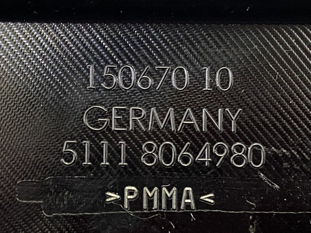 新品!5シリーズ Mスポーツ G30/G31 純正 右 フロント バンパー ロアグリル フィニッシャー 5111 8064980 51118064980 ブラック BMW(150590)