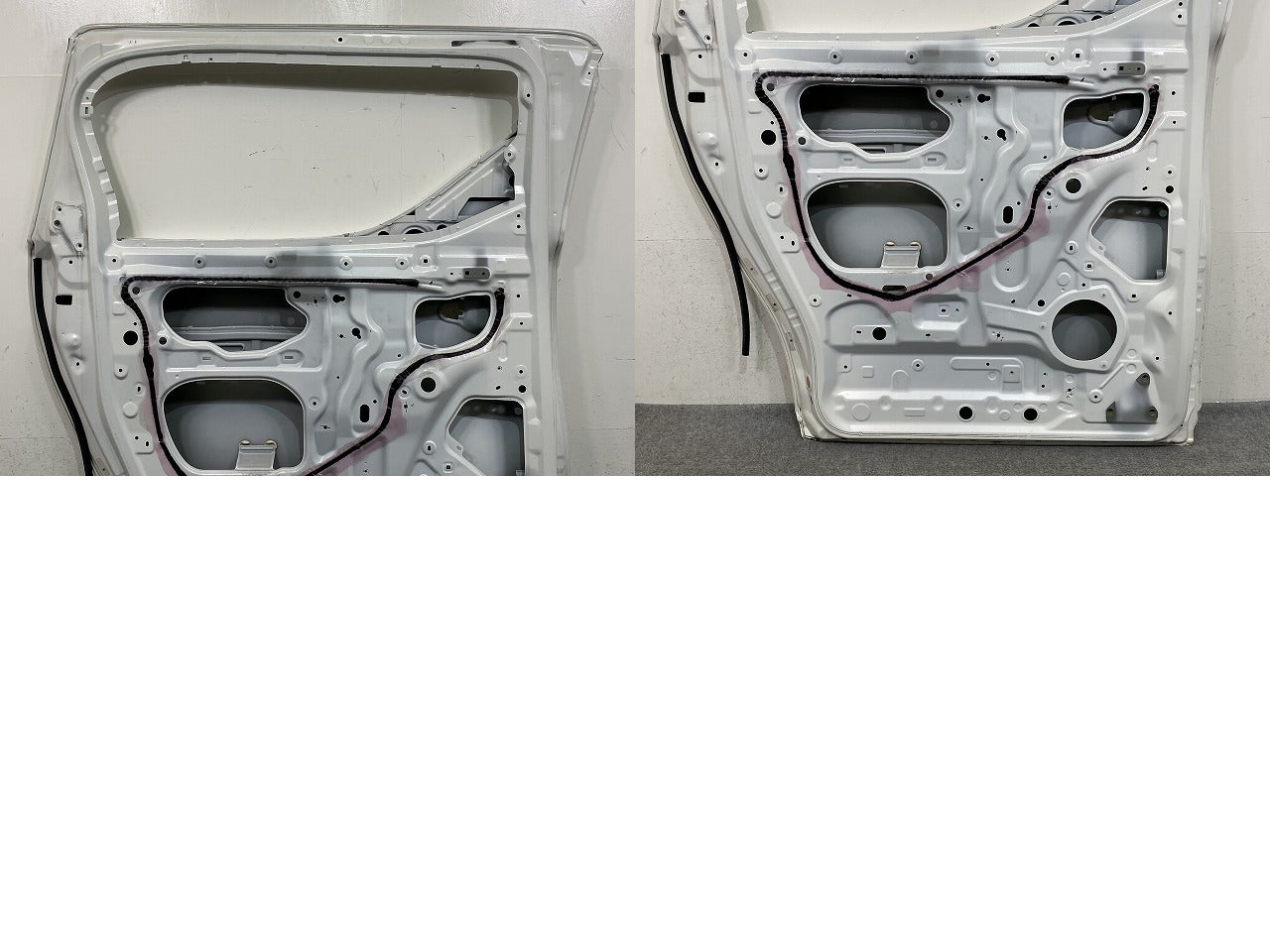 アルファード/ヴェルファイア 30系/AGH30W/AGH35W/GGH30W/GGH35W 純正 左 スライドドア ホワイト トヨタ(150595)
