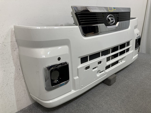ハイゼット トラック S500P/S510P 純正 後期 フロント バンパー グリル付 Fバンパー 52119-B5280/90/310/20/30/40 ホワイト W19(150603)