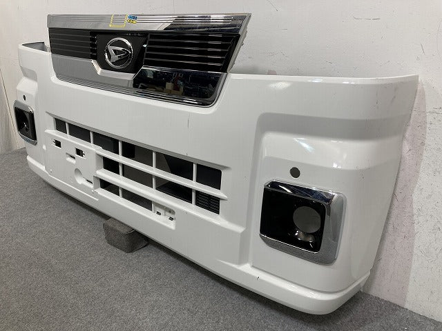 ハイゼット トラック S500P/S510P 純正 後期 フロント バンパー グリル付 Fバンパー 52119-B5280/90/310/20/30/40 ホワイト W19(150603)