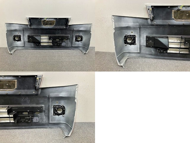 ハイゼット トラック S500P/S510P 純正 後期 フロント バンパー グリル付 Fバンパー 52119-B5280/90/310/20/30/40 ホワイト W19(150603)