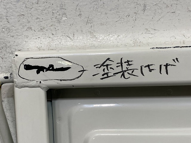 新車取り外し!ダイナ/トヨエース/デュトロ 平成23年7月~ 標準車 純正 リア アオリ/リアパネル/リアゲート ホワイト ソリッド(150605)