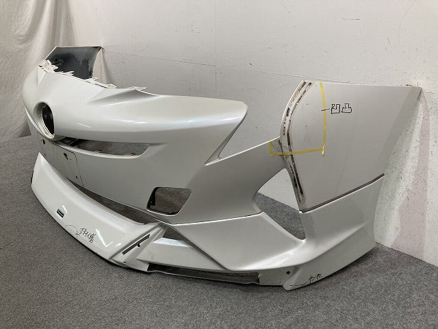 プリウス 50系/ZVW50/ZVW51/ZVW55 純正 前期 フロント バンパー スポイラー付 Fバンパー 52119-47700 ホワイトパール 070 トヨタ(150611)