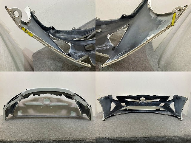 プリウス 50系/ZVW50/ZVW51/ZVW55 純正 前期 フロント バンパー スポイラー付 Fバンパー 52119-47700 ホワイトパール 070 トヨタ(150611)