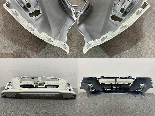 ルーミー/カスタム M900A/M910A 純正 フロント バンパー ロアグリル付 Fバンパー 52119-B1450 パールホワイトIII W24 トヨタ(150666)