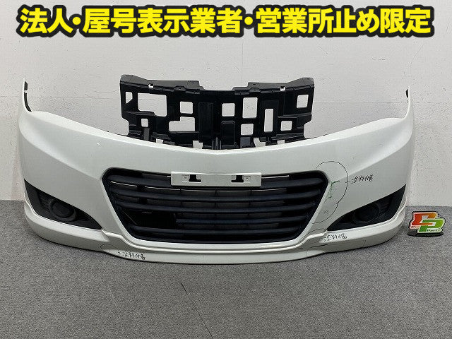 ソリオ MA15S 純正 フロント バンパー スポイラーグリル付 Fバンパー 71711-54M71-Z7T パールホワイト Z7T スズキ(150675)