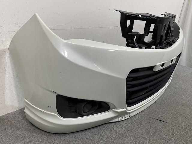 ソリオ MA15S 純正 フロント バンパー スポイラーグリル付 Fバンパー 71711-54M71-Z7T パールホワイト Z7T スズキ(150675)