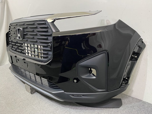 WR-V/WRV DG5 純正 フロント バンパー スポイラーグリル付 Fバンパー 7110131X K000 クリスタルブラックパール NH731P ホンダ(150679)