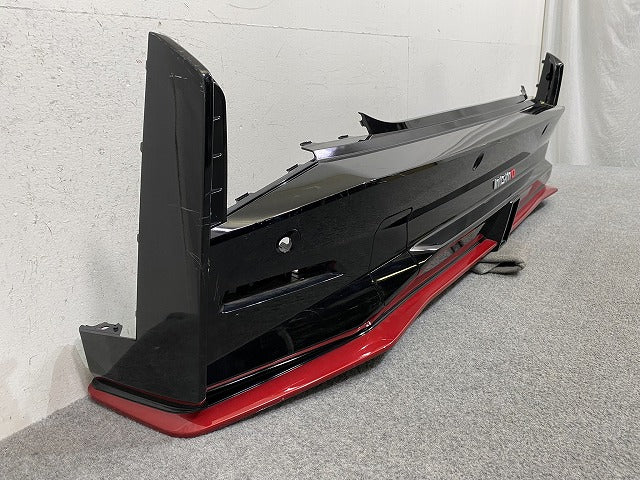 オーラ/AURA FE13/NISMO/ニスモ 純正 後期 リア バンパー リフレクター付 Rバンパー 85022 6XT0H スーパーブラック KH3 日産(150681)