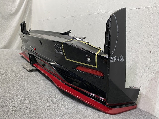 オーラ/AURA FE13/NISMO/ニスモ 純正 後期 リア バンパー リフレクター付 Rバンパー 85022 6XT0H スーパーブラック KH3 日産(150681)