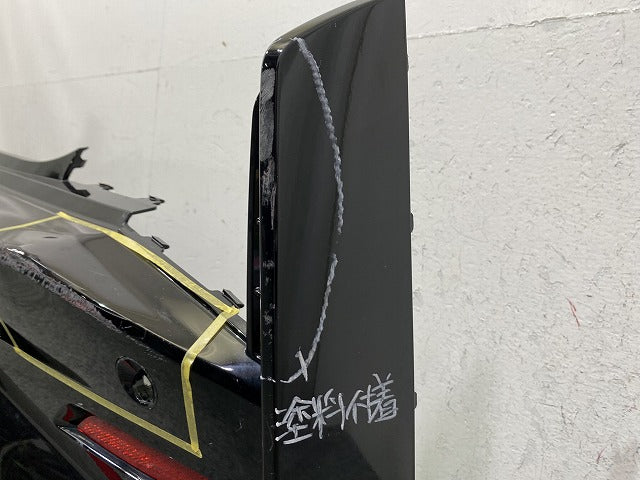 オーラ/AURA FE13/NISMO/ニスモ 純正 後期 リア バンパー リフレクター付 Rバンパー 85022 6XT0H スーパーブラック KH3 日産(150681)