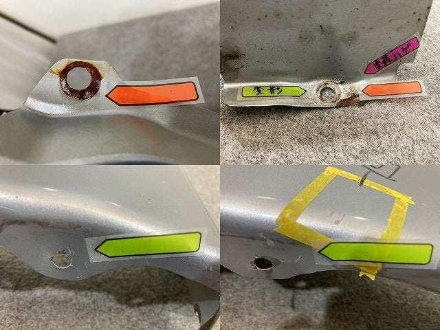 デイズ B21W 純正 左 フロント フェンダー LH クールシルバーメタリック CLN 日産(150692)