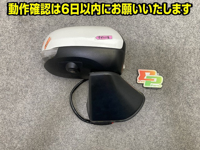 ルーミー/タンク M900A/M910A 純正 右 ドアミラー 14線 カメラウインカー付 Murakami J104/21107 87910-B1651 パールホワイト W24(150702)