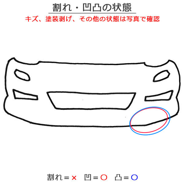 ロードスター ND/ND5RC/NDERC 純正 フロント バンパー Fバンパー N243-50031 ホワイト マツダ(150704)