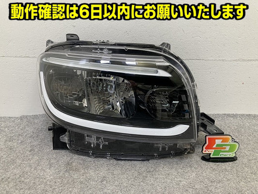 タント LA650S/LA660S 純正 前期 右 ヘッドライト/ランプ LED レベライザー 刻印01 RH KOITO 100-69074 81130-B2700 ダイハツ(150706)