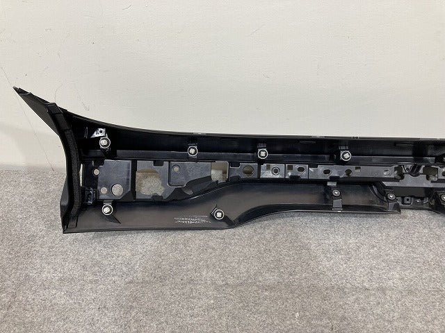 ハリアー 80系 MXUA80/MXUA85/AXUH80/AXUH85 純正 リア ガーニッシュ フィニッシャーパネル 76801-48540/76811-48320 ブラック 219(150715)
