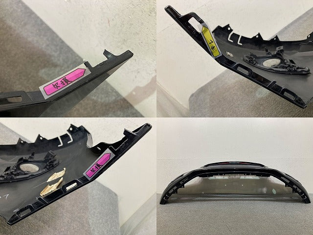 デミオ DJ/DJ3FS/DJ5FS/DJ3AS/DJ5AS 純正 フロント バンパー Fバンパー D09H-50031 ジェットブラックマイカ 41W マツダ(150716)