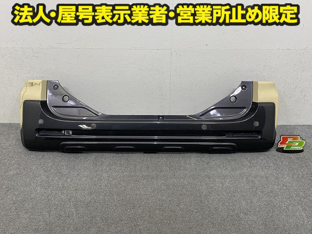 スペーシア ギア MK53S 純正 リア バンパー Rバンパー 71811-79R7 シフォンアイボリーメタリックホワイト2トーンルーフ 2BR スズキ(150718)
