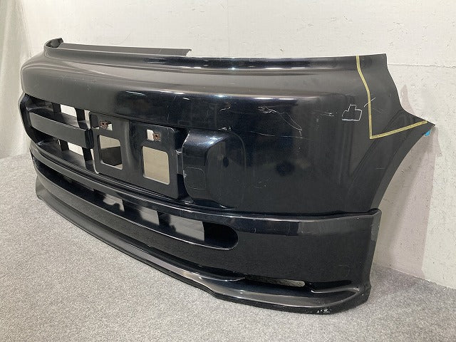 ライフ JB1/JB2 純正 前期 フロント バンパー スポイラー付 Fバンパー 71101-S2K-0000 ブラック ホンダ(150723)