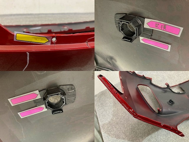 ヤリスクロス MXPB10/MXPB15/MXPJ10/MXPJ15 純正 フロント バンパー Fバンパー 52119-52F40/50 センシュアルレッド 3T3 トヨタ(150726)
