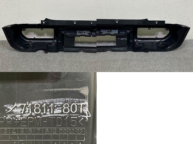 ジムニー ノマド JC74W 純正 リア バンパー カバー Rバンパー 71811-80T 素地 スズキ(150728)