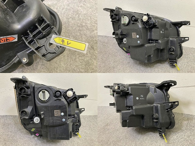 ジャンク!N-BOX/NBOX Nボックス JF3/JF4 純正 左 ヘッドライト/ランプ LED レベライザー 刻印N LH STANLEY W3105 ホンダ(150733)