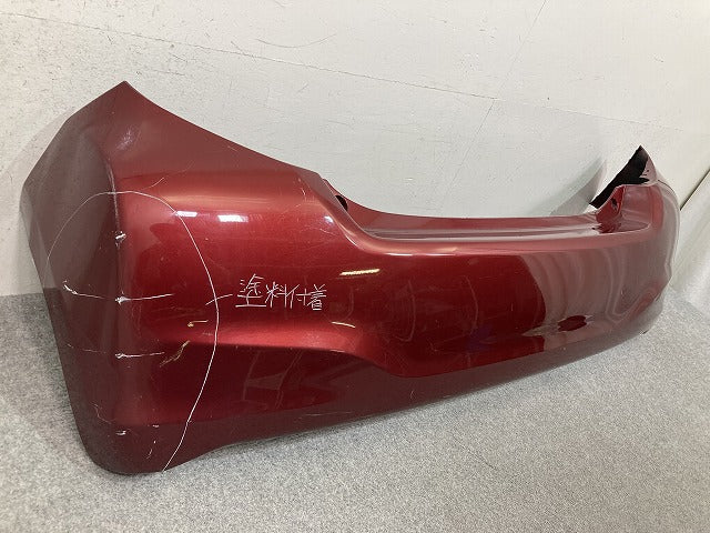 ヴィッツ 130系/KSP130/NSP130/NSP135/NCP131 純正 前期 中期 リア バンパー Rバンパー 52159-52740/80 レッド メタリック トヨタ(150766)