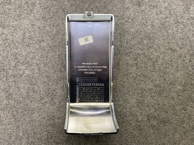 新品!Gクラス AMG W463A 純正 左 フロント バンパーカバー ガーニッシュ A4638851302/702 メッキ メルセデスベンツ(150768)