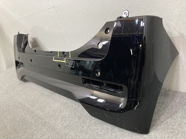 ルークス BB1A BB5A 純正 リア バンパー Rバンパー 85022 7UA-0 ブラックパール GAS 日産(150769)