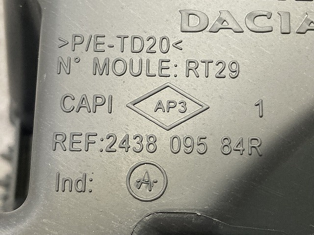 新品!ルーテシア RH5F 純正 エンジンルーム ヒューズボックス 下側ケース 2438 095 84R 24380-9584R 未塗装 ルノー(150771)