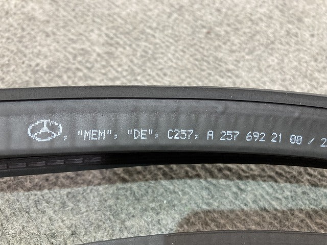 新品!CLSクラス C257 純正 左 フロント ドア ウェザーストリップ A 257 692 21 00/22 00 A25769222009G44 メルセデスベンツ(150772)