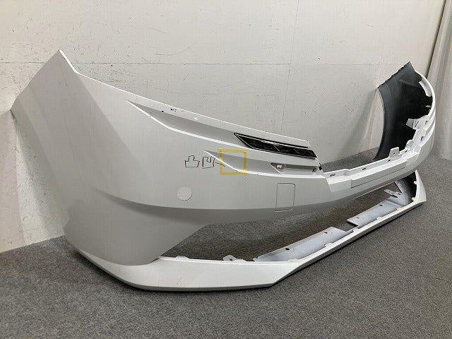 ノート/NOTE E13/SNE13 純正 後期 フロント バンパー Fバンパー 62022 6XV0H ピュアホワイトパール QAC 日産(150780)