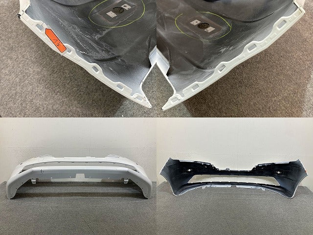 ノート/NOTE E13/SNE13 純正 後期 フロント バンパー Fバンパー 62022 6XV0H ピュアホワイトパール QAC 日産(150780)