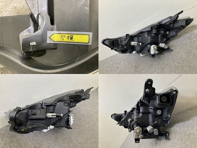 ジャンク!プリウスα/アルファ ZVW40W/ZVW41W 純正 後期 右 ヘッドライト/ランプ レベライザーLED 刻印S1 RH KOITO 47-65 トヨタ(150784)
