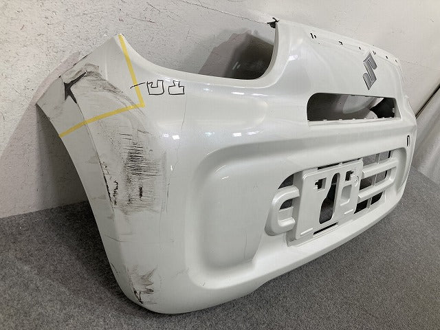 アルト HA37S/HA97S 純正 フロント バンパー Fバンパー 71711-67T* ピュアホワイトパール ZVR スズキ(150787)