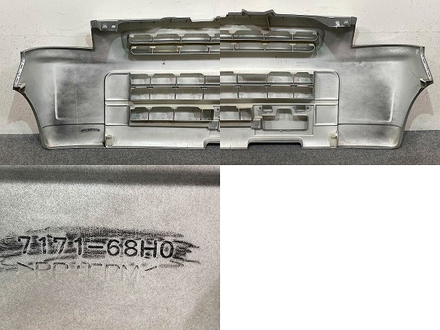 エブリィ バン/スクラム バン DA64V/DG64V 純正 フロント バンパー Fバンパー 7171-68H0 シルキーシルバーメタリック Z2S スズキ(150803)