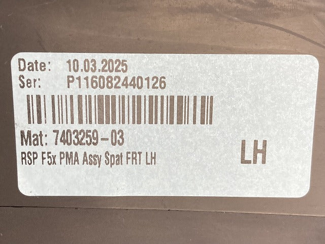 新品!F55/F56/F57 クーパー 純正 左 フロント フェンダーアーチモール/オーバーフェンダー 5177 7 300 819 51777403259 素地 MINI(150815)