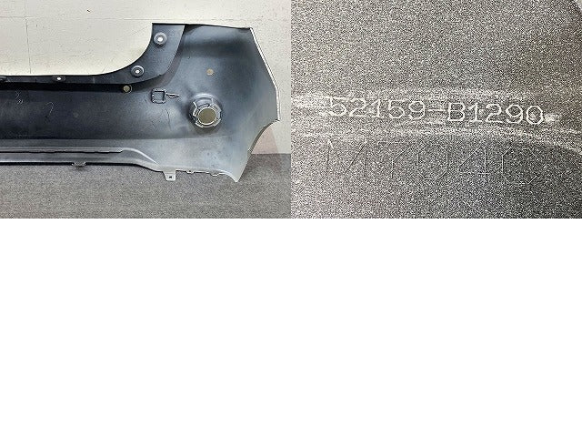 パッソ/ブーン M700A/M710A/M700S/M710S 純正 リア バンパー Rバンパー 52159-B1290 パールホワイトIII W24 トヨタ(150845)