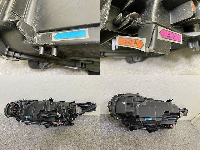 ハリアー 80系 MXUA80/MXUA85/AXUH80/AXUH85 純正 右 ヘッドライト/ランプ LED 刻印7H RH KOITO 48-233 トヨタ(150853)
