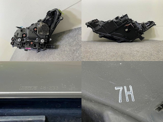 ハリアー 80系 MXUA80/MXUA85/AXUH80/AXUH85 純正 右 ヘッドライト/ランプ LED 刻印7H RH KOITO 48-233 トヨタ(150853)