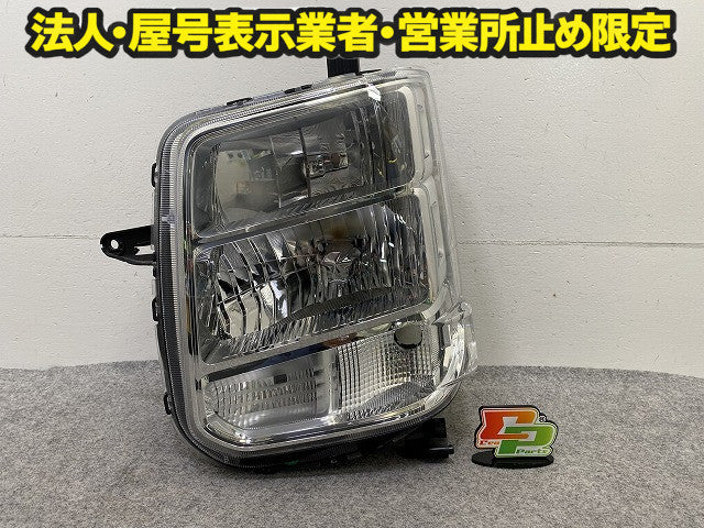 エブリィワゴン DA17W 純正 前期 左 ヘッドライト/ランプ バラストキセノン HID LH AL Automotive Lighting LE14C6329 スズキ(150867)