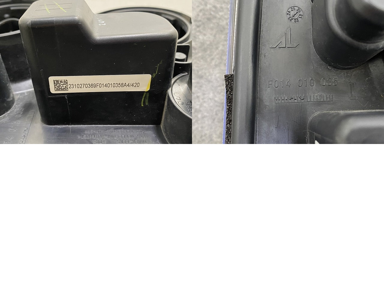 エブリィワゴン DA17W 純正 前期 左 ヘッドライト/ランプ バラストキセノン HID LH AL Automotive Lighting LE14C6329 スズキ(150867)