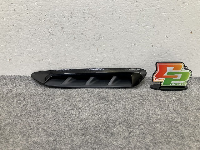 新品!X3/X4 G01/G02 純正 左 フロント フェンダー サイドフィニッシャー サイドグリル エアベントトリム 8064805-06 ブラック BMW(150876)