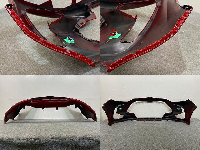 ヤリス KSP210/MXPA10/MXPA15/MXPH10/MXPH15 純正 フロント バンパー 52119-52E70/E80/E90 センシュアルレッドマイカ 3T3 トヨタ(150898)
