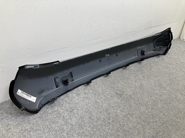 新品!ミニ クラブマン(F54) クーパー 純正 フロント バンパーモール センター 7376365 ブラック ソリッド MINI(150910)