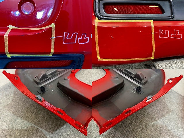 N-ONE/NONE/Nワン JG3/JG4 純正 リア バンパー リフレクター付 Rバンパー 71501-T82-J000 フレームレッド R513 ホンダ(150916)